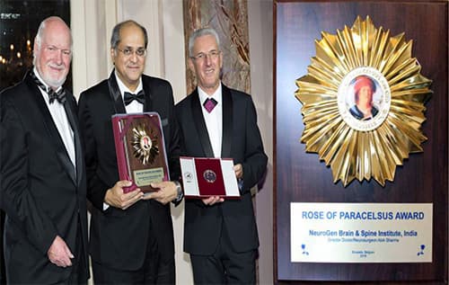 The Rose of Paracelsus Award, by EMA and Socrates Nomination Committee (Oxford UK)