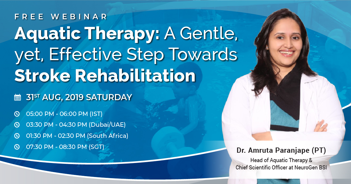 Webinar on Aquatic Therapy