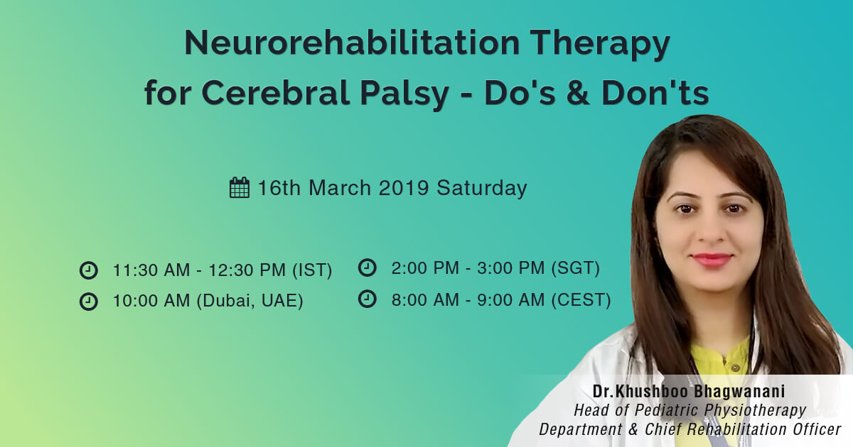 Webinar on Neurorehabilitation Therapy