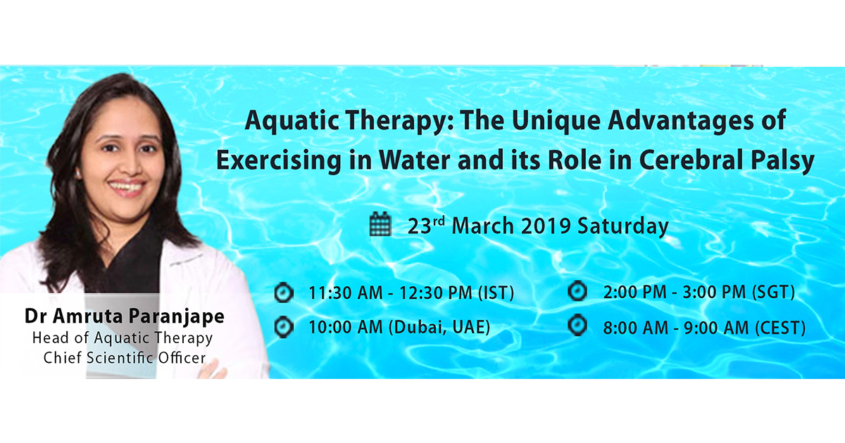 Webinar on Aquatic Therapy